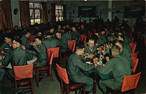 Mess Hall At Fort Knox Army Training Center Kentucky