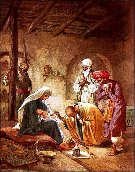 Epiphanie Les Rois Mages Illustrés Christmas Nativity A Christmas Story Christmas Pictures