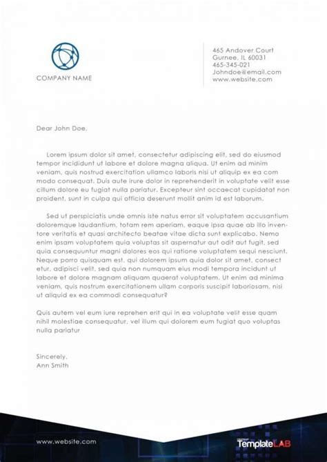 Fill, sign and send anytime, anywhere, from any device with pdffiller. Company Letterhead Template 2 - TemplateLab Exclusive ...