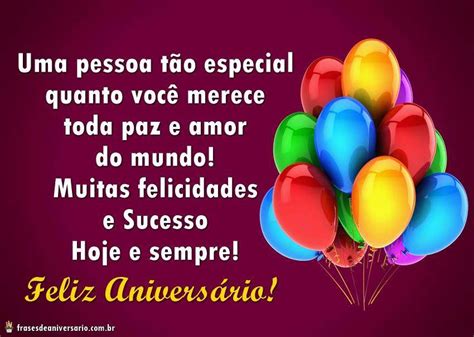 Mensagem De Aniversário Para Pessoa Especial E Querida Feliz Aniversário