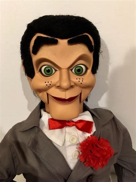 Slappy The Dummy Ventriloquist Dummy With Moving Head Eyebrows Mouth
