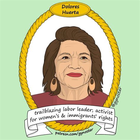 Portrait Of Dolores Huerta Cofounder Of The United Farm Workers Life