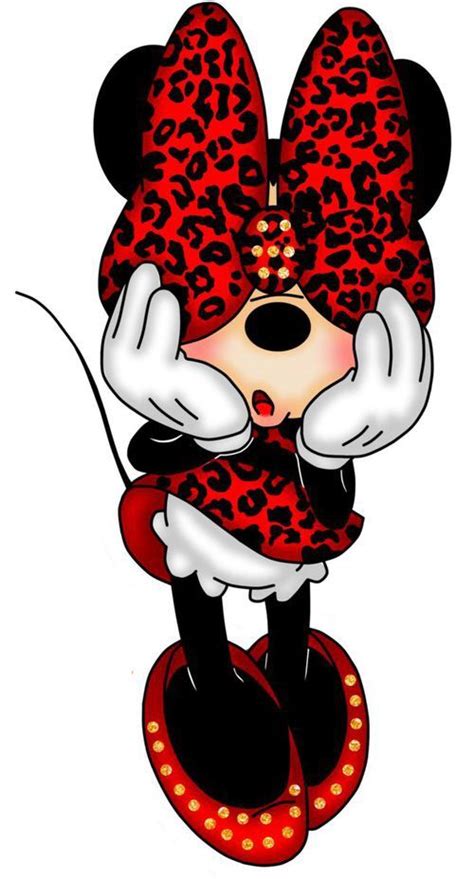 Minnie Mouse Black Face Clipart Free Download On Clipartmag