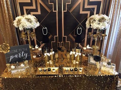 You can also choose themed decorations and food to serve your guests. Pin on Gatsby like party