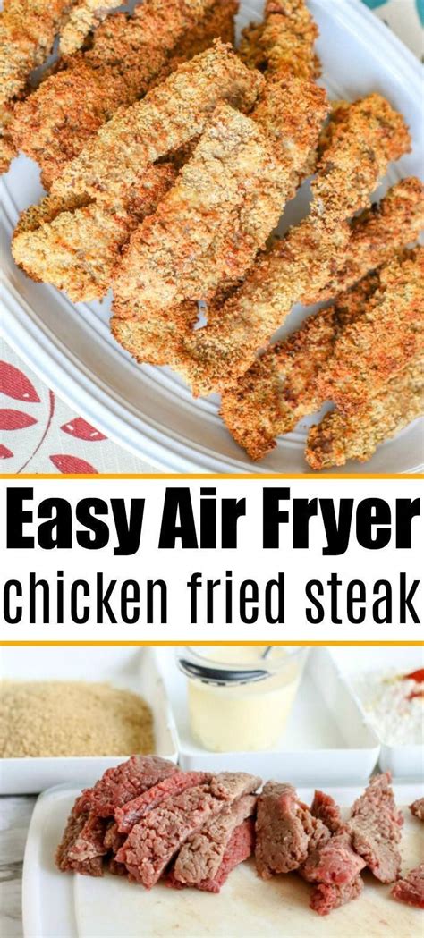 It's delicious, it's fast, and a great way to use cube steak or even a tough cut of round steak. Air fryer chicken fried steak is a yummy comfort food that ...