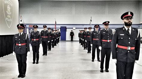 Windsor Police Service Welcomes 16 New Officers Ctv News