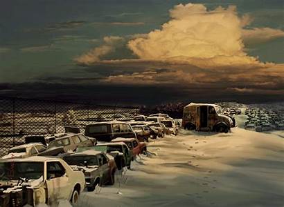 Apocalypse Wallpapers Apocalyptic Wasteland Landscapes Earth Cars