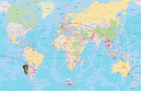 Carte Monde Voyage : Carte du Monde - Atlas - Arts et Voyages
