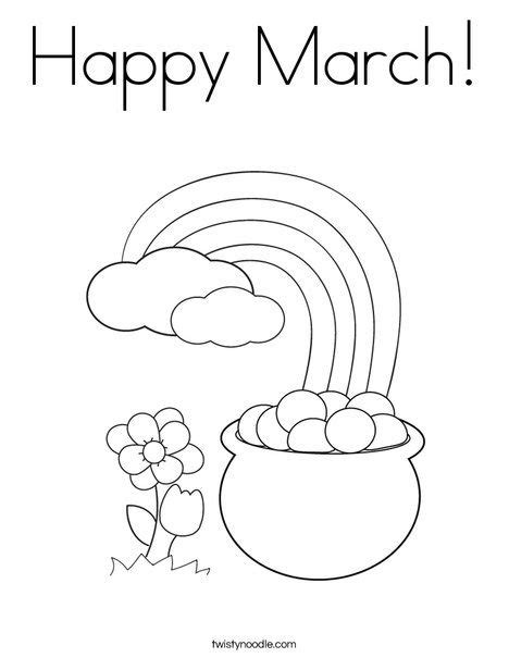 He marketed it himself originally making each game march coloring pages printable. Happy March Coloring Page - TwistyNoodle.com | Spring ...