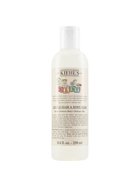 Kiehls Baby Gentle Hair And Body Wash 250ml At John Lewis And Partners