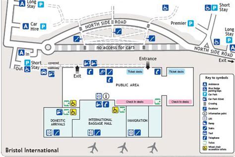 Bristol Airport Map Gadgets 2018