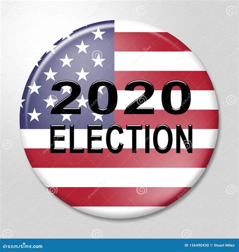 2020 Election Usa Presidential Choice For Candidates 3d Illustration