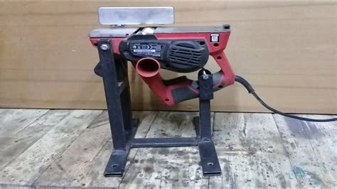 Electric Hand Planer Stand DIY YouTube