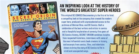 Secret Origin The Story Of Dc Comics Dvd Release Date — Geektyrant