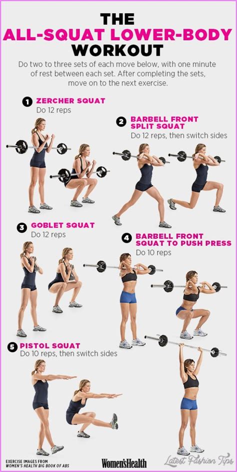 Lower Body Exercises For Women