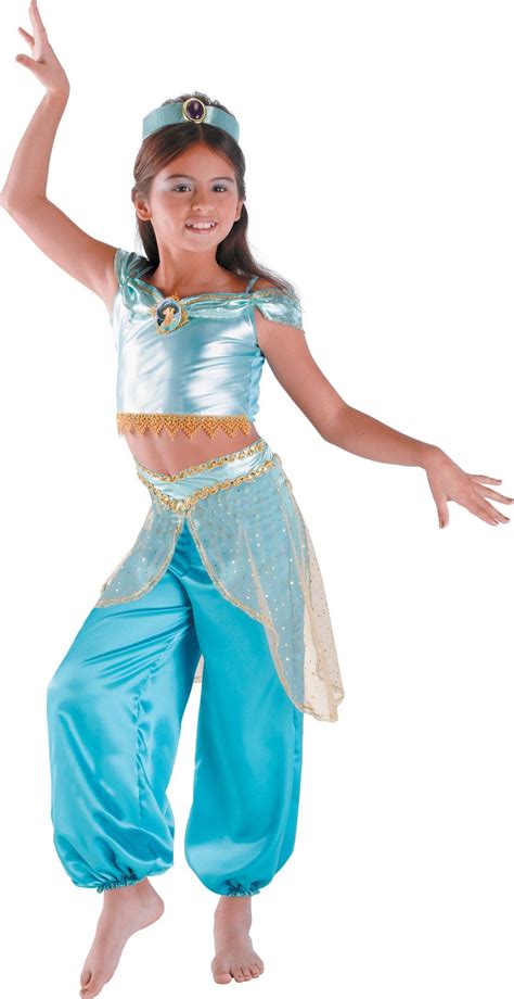 Disney Jasmine Deluxe Sparkle Toddler Child Costume Jasmine Costume