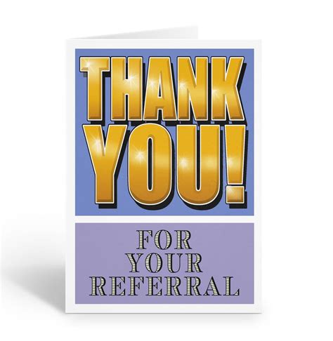 Stonehouse Collection Referral Thank You Business Greeting Card