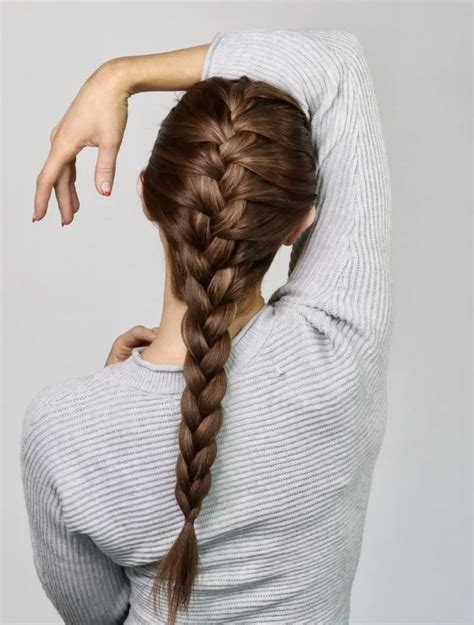 a step by step guide on how to french braid your hair french braid hairstyles french braid