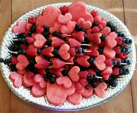 The Right On Mom Vegan Mom Blog Valentines Day Fruit Platter Made