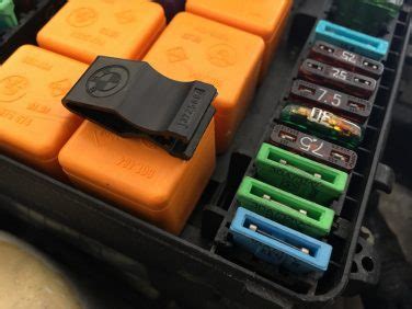 It is the 25amp one. OEM BMW fuse puller - BIMMERtips.com