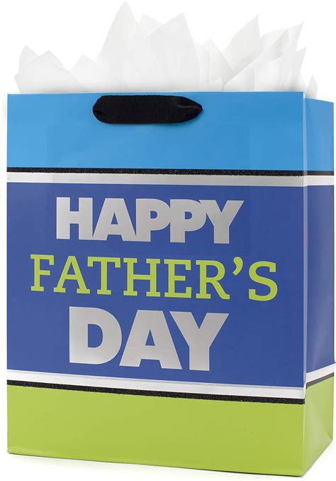 Best Dad Happy Fathers Day Hallmark 9 Medium Fathers Day T Bag With