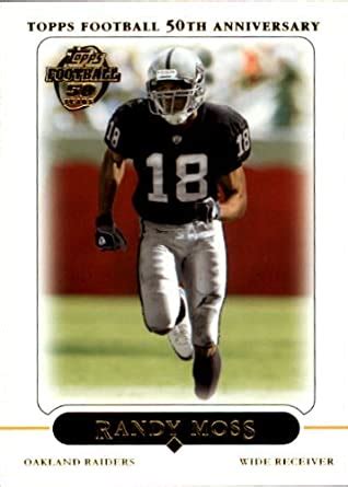 Check spelling or type a new query. Amazon.com: 2005 Topps Football Card #278 Randy Moss Mint: Collectibles & Fine Art