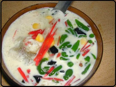 Resepmembuat gablog # siapkan loyang segi empat 20×20x4 cm. Membuat Es Cendol Pelangi - Resep Seafood | My Secreate Blog