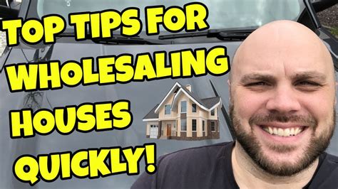 Get a real estate attorney involved for the first couple of deals. How To Start Real Estate Wholesaling - YouTube