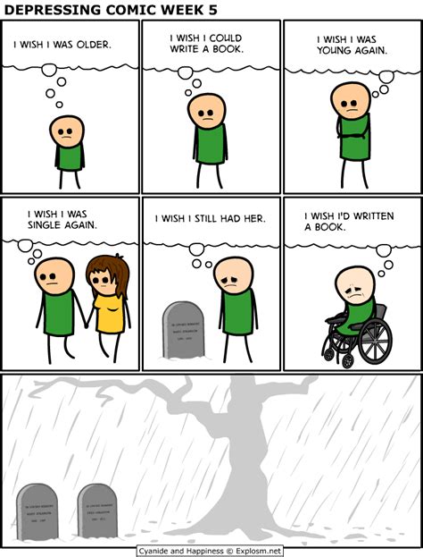 Cyanide And Happiness Just Posted One Of Their Depressing Comic Week Comics I Think It´ll Fit