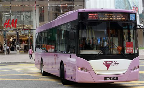 שם מקומי go kl city bus. GOKL gratis bus in Kuala Lumpur