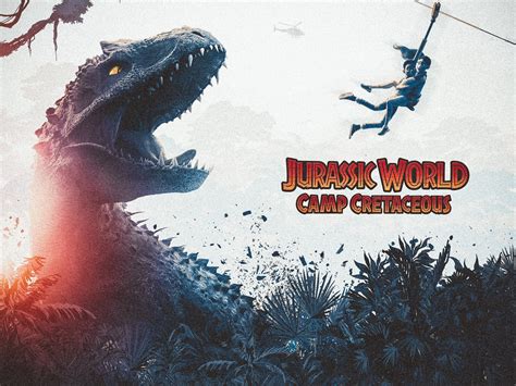 Jurassic World Camp Cretaceous Fan Poster Wallpaper Hd Movies 4k