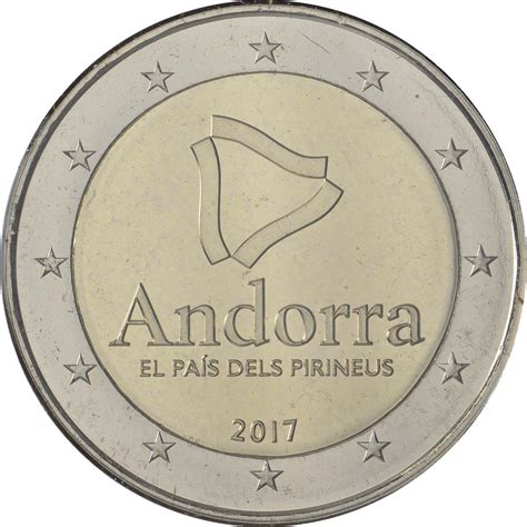 2 Euro Pyrenaeen Andorra 2017 Bfr