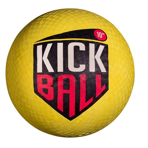 Franklin Sports Rubber Kickball 10 Playground Dodgeball Yellow