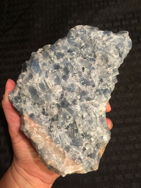Large Natural Raw Blue Calcite Etsy Calcite Blue Calcite Crystals