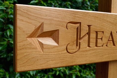 Wooden House Signs Oak House Signs And House Name Plaques