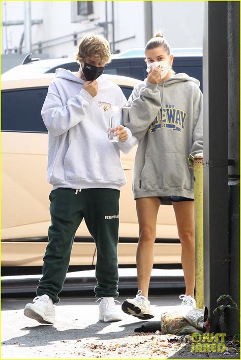 full sized photo of justin bieber hailey bieber dinner lunch 28 justin bieber and wife hailey
