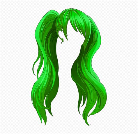 Green Hair Png Images Pngegg