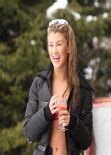 Amy Willerton Shows Off Bikini Body In A Red Two Piece In Switzerland CelebMafia