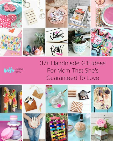 Easy diy mother's day gift ideas. 37+ Handmade Gift Ideas For Mom That She's Guaranteed To Love