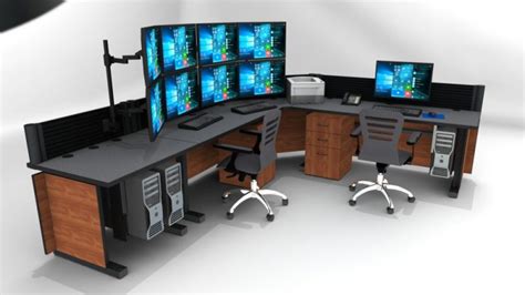 Console Furniture For Control Rooms Noc Command Centers And Dispatch
