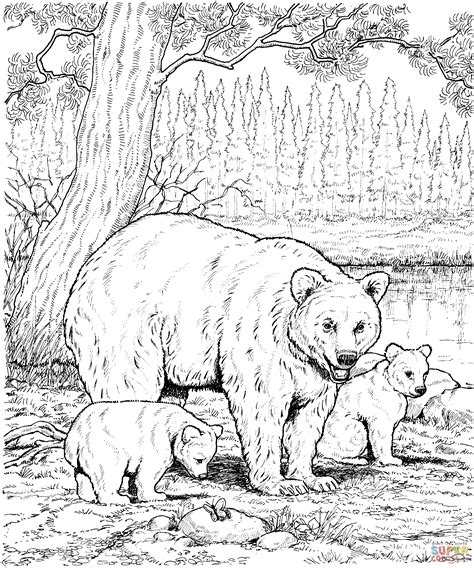 Animal Coloring Pages To Print Wild Animals Coloring Pages For Kids