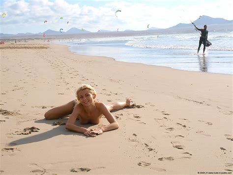 Judita Beach Nude Seaside Public