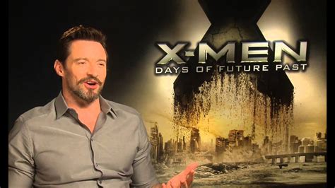 hugh jackman on wolverine audition i had a perm and leather chaps x men dofp interview youtube