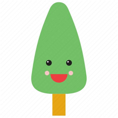 Cypress Emoji Emoticon Face Nature Smiley Tree Icon