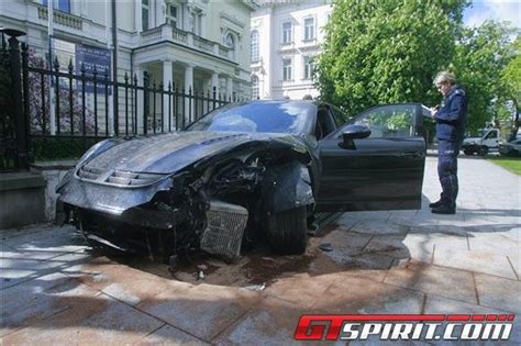 Car Crash Porsche Panamera Mansory In Poland Gtspirit
