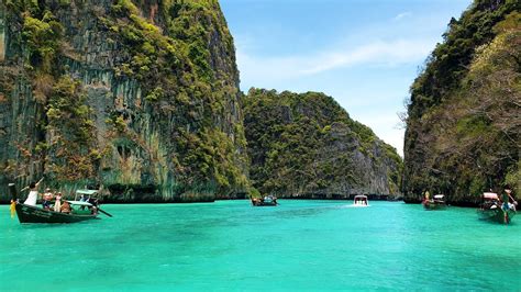 Pileh Lagoon Koh Phi Phi Islands Thailand 2024 4k Pileh Bay Ko