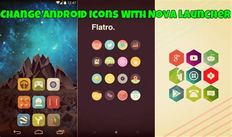 How To Change The Android Default Icons With Nova Launcher
