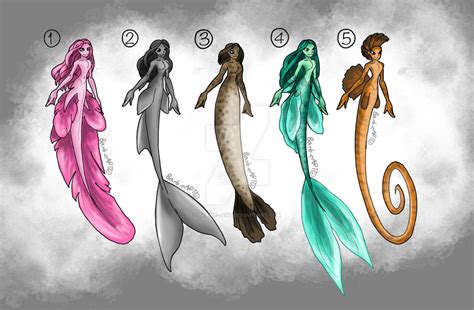 Mermaid Concepts For Mermay By Barbie Art On Deviantart
