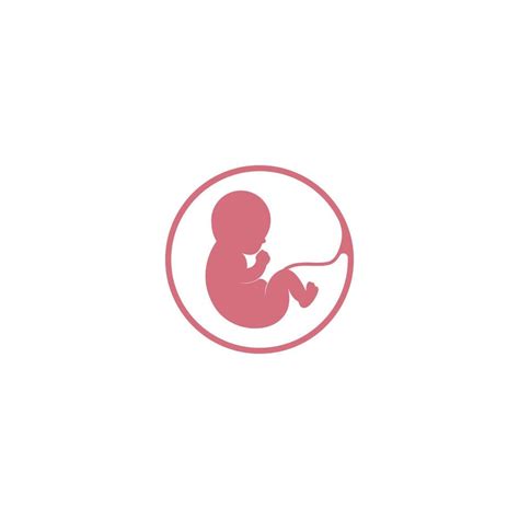 Fetus Logo Vector Illustration Design Template 10411714 Vector Art At