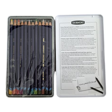 Derwent Inktense Ink Pencils Set Of New Ebay